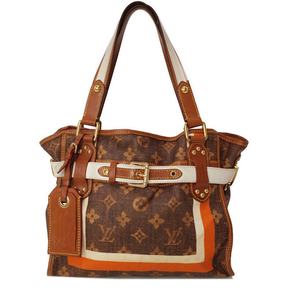 Louis Vuitton Bag Tote Monogram Sac Tiss Rayere PM - Picture 1 of 8